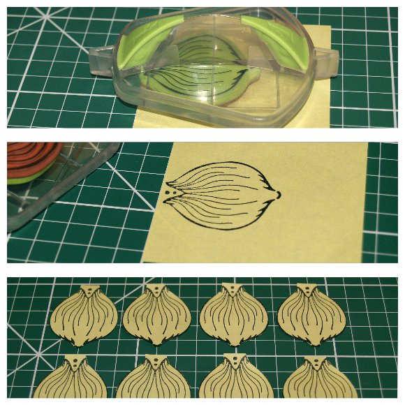 Inkadinkado Stamping Gear Step by Step Techniques - Masking - Creating the Mask