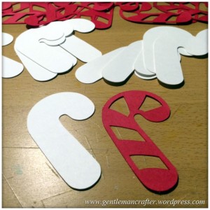 Candy Cane Cut Outs - 1