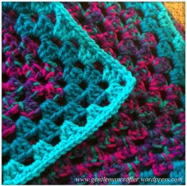 Giant Granny Square Blanket Crochet For Christmas - Part 2 - 2
