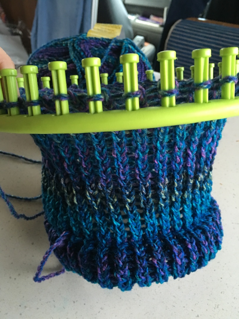 Knitting Loom Progress