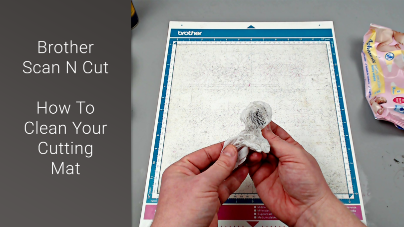 Scan N Cut Saturday - How To Clean Your Cutting Mat