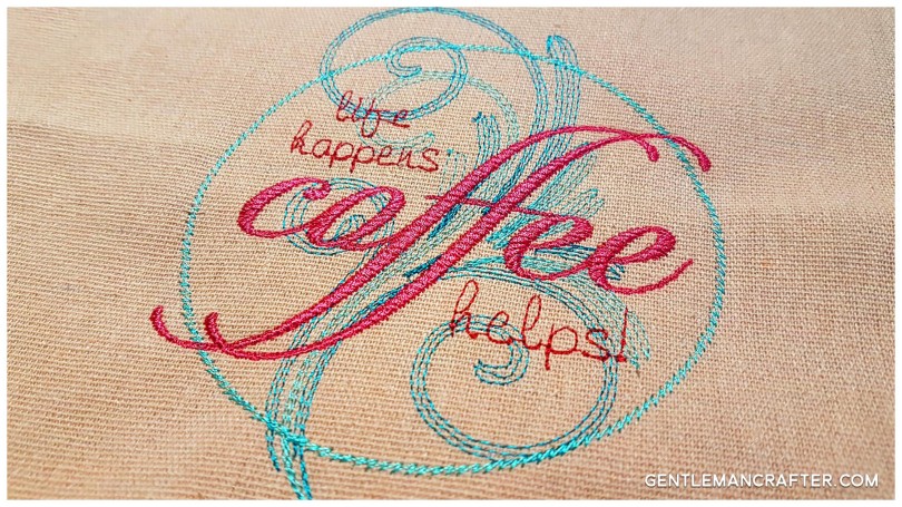 Download Trying Out Type With Hatch Embroidery Software Coffee Helps Gentleman Crafter SVG Cut Files
